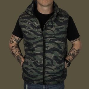 OAF Nation - SOTF-P Tigerstripe Camo Bubble Vest - Large